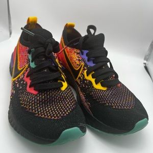 Nike Epic React Flyknit 2 Women’s Running Shoe - Black Ember Glow